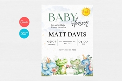 Baby Shower Invitation Template 297 Product Image 1