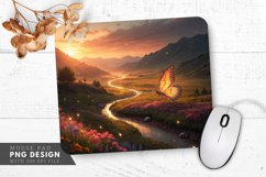 Fairytale Valley Glow Mouse Pad PNG Design Product Image 1