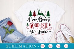 Christmas Sublimation Design | Christmas PNG Design Product Image 1