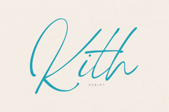 Kith Elegant Handwritten Script Font Product Image 1