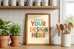 Minimal interior poster frame mockup Product Image 2