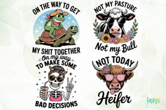 Funny Sarcastic Sublimation Product Image 1