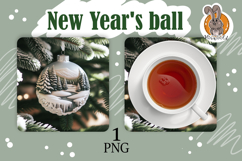 Christmas tree ball, stand for hot food Product Image 1