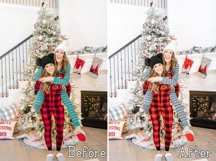6 Holiday Lightroom presets, Home, Family, Christmas presets Product Image 3