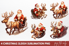 Christmas Skeleton Sublimation PNG Product Image 1