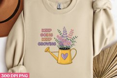 Keep going Keep Growing PNG, Hello Spring Sublimation PNG Product Image 2