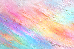 Pastel Rainbow Textured Abstract Background Art Product Image 1