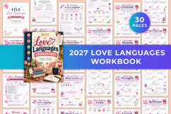 2027 Love Languages Workbook Kdp interiors Product Image 1