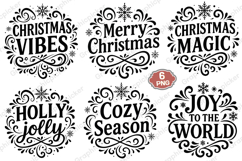 Christmas PNG, Christmas Ornament PNG, Merry Christmas PNG Product Image 1