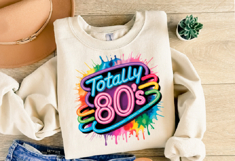 Totally 80&#039;s Svg | Svg Files for Cricut | Shirt Svg Product Image 2