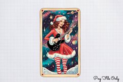 Funny Christmas Tarot Card Sublimation Clipart Bundle PNG Product Image 2