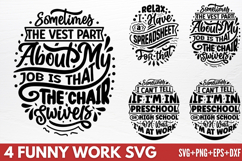 Funny Work SVG Product Image 1