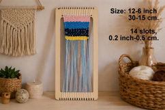 Big bookmark weaving loom 12 inch 30 cm digital file laser Product Image 1