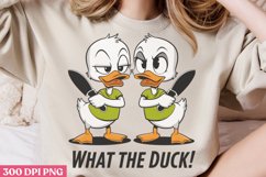 What the Duck! PNG, Funny Animals Sublimation PNG Product Image 2