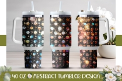 Sparkle Tumbler Wrap, Sequin 40 Oz Tumbler Design Product Image 1