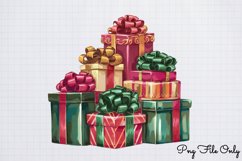 Victorian Christmas Sublimation Clipart Bundle PNG Product Image 2