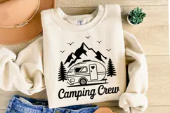Camping Crew svg Design | Svg Cut Files | Shirt Svg Product Image 2