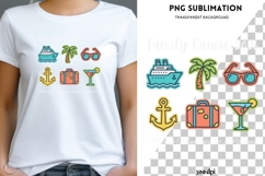 Family Cruise 2026 PNG Sublimation | Cruise Vacation Shirt Product Image 2