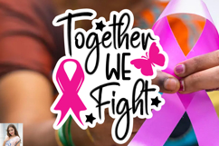 Breast Cancer SVG Sticker Bundle Product Image 14