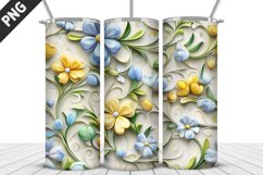 Easter Sublimation| Bunny Tumbler Wrap| Easter Tumbler Wrap Product Image 1