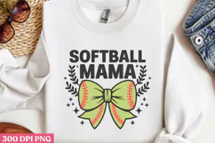 Softball mama PNG, Game Day Sublimation PNG Product Image 2
