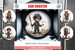 Car Coaster Battle Worn Nutcracker Product Image 1