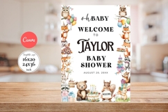 Baby Shower Welcome Sign Template 119 Product Image 2