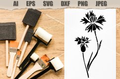 Stencil Flower SVG Product Image 2