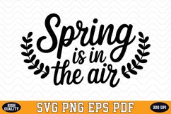 Spring is in the air SVG Design | SVG Cut files Product Image 1