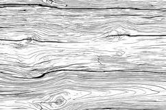 Detailed Wood Grain Line Art Texture - Engraving Style Product Image 1