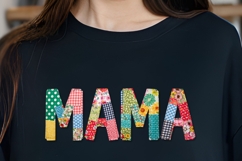 Vol. 24 Patchwork Fabric Mama - PNG Product Image 1