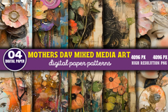 Mothers Day Mixed Media Art Bundle PNG Product Image 2