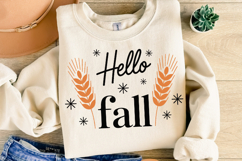 Hello Fall Svg | Thanksgiving Svg | Shirt Svg Product Image 1