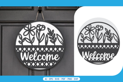 Welcome Sign Lasercut - Door Sign Lasercut Product Image 1