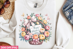 Happy Mothers Day Floral PNG Product Image 2