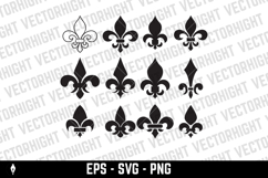 Flourishing decorative elements for retro design. Product Image 1
