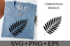Christmas Leaves Svg | Christmas svg | Shirt Svg Product Image 1