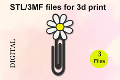 Paper Clip, Daisy STL/3MF files for 3D Printing Product Image 1