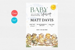 Baby Shower Invitation Template 318 Product Image 2
