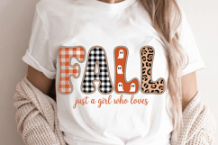 Fall Just A Girl Who Loves Product Image 2