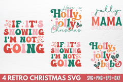 Retro Christmas Tshirt SVG Product Image 1