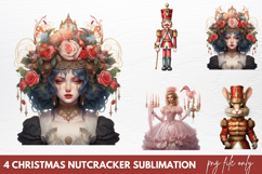 Christmas Nutcracker Sublimation PNG Product Image 1