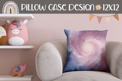 Space Pillow Design, Galaxy Pillow Sublimation Product Image 1