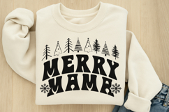 Merry mama SVG Product Image 1