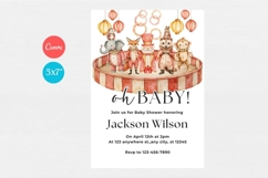 Baby Shower Invitation Template 271 Product Image 1