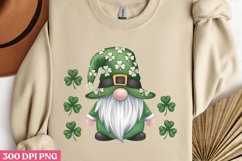 St Patricks Day Gnome Sublimation PNG Product Image 2