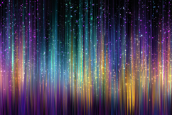 Streaks of light in various colors and sparkles Product Image 1
