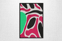 Modern Abstract Patchwork Embroidery Design Product Image 1