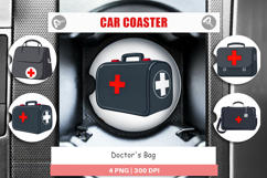 Car Coaster Doctor Coat Product Image 1