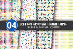 Soft Dot Gradient Digital Paper Product Image 1